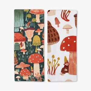 2-Pack Mushroom Home Kitchen Towels